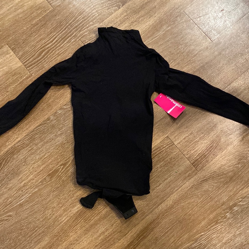NWT commando ballet mockneck bodysuit